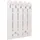 MCW Garderobenpaneel MCW-N95 86 x 60 cm Weiß