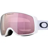 OAKLEY Flight Tracker M Prizm Skibrille - Matte white/prizm Rose gold