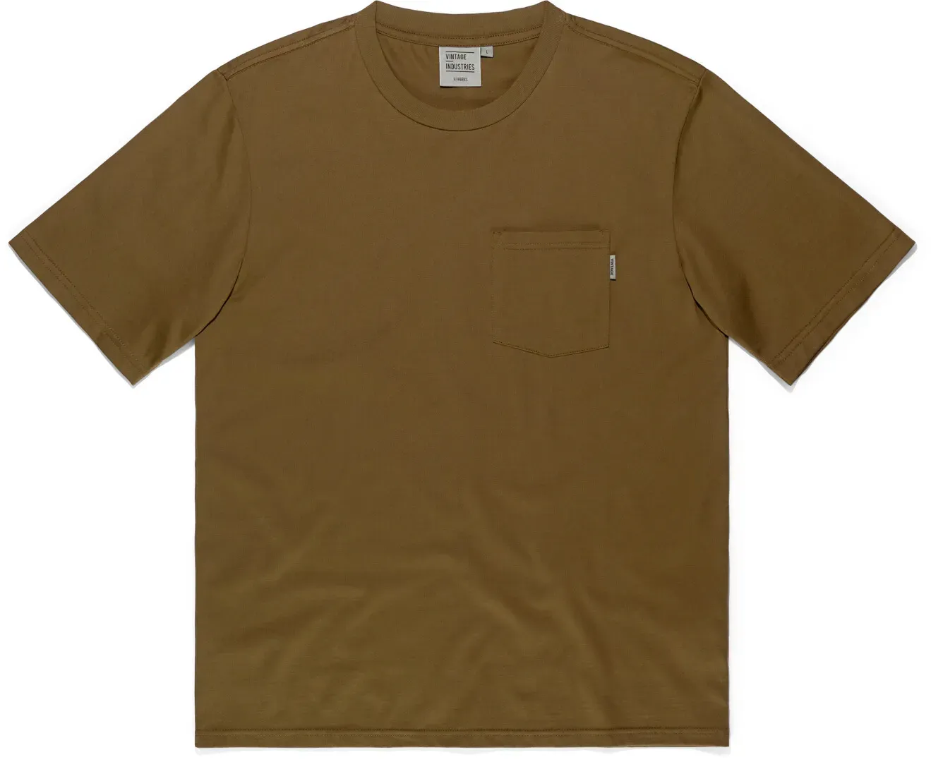 Vintage Industries Gray Pocket T-Shirt, braun, Größe 3XL