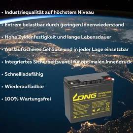 KungLong Kung Long Akku 12V 22000 mAh 1 St.