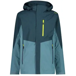 CMP Regenjacke mit abnehmbarer Kapuze petrolblau Herren