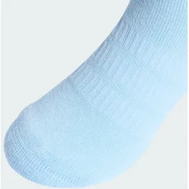 adidas Cushioned Sportswear Ankle Socken 3er Pack Glow Blue/White/Ray Blue 34-36