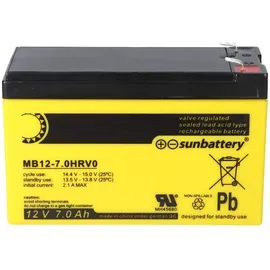 Sun Battery MB12-7HR 12V 8000 mAh 1 St.