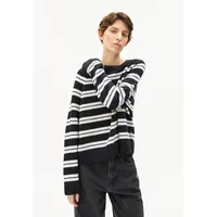 ARMEDANGELS Damen Liliriaa Fine Stripes Pullover (Größe S, grau)