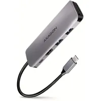 AXAGON HMC-5 USB 3.2 Gen 1 (3.1 Gen 1) Type-C, 100 W, 1.4/2.3, MMC, MMC Mobile,