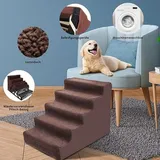 Famanu Hundetreppe für Bett und Sofa - 75 x 42 x 50 cm