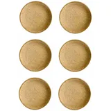16,3 cm beige 6er Set