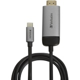 Verbatim USB-C Adapterkabel [1x USB-C® Stecker - 1x HDMI-Stecker] 49144