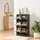 [en.casa] Sykkylven 103 x 60 x 24 cm mit 3 Klappen schwarz