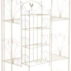 CLP Standregal Mia 153 x 62 cm Antik-Creme