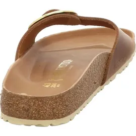 Birkenstock Madrid Big Buckle Nubukleder geölt schmal cognac 39