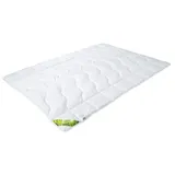 eve wonderful sleeping Aloe Vera, leicht 155 x 220 cm Bezug mit Aloe Vera veredelt - Weiß