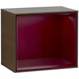 Villeroy & Boch V&B Regalmodul Wandbeleuchtung Finion 41,8x35,6x27cm, Reg Peo m, Walnut veneer