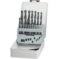 KWB 421944 HSS Metall-Spiralbohrer-Set 19teilig DIN 338 Zylinderschaft 19