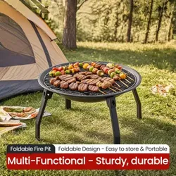 J.Zao Camping-Feuerschale - Feuerstelle - Outdoor & Garten - Hausgebrauch