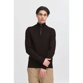 CASUAL FRIDAY "Troyer CFHeine", Herren, Gr. S, schwarz (schwarz beauty), Obermaterial: 65% Polyacryl PAN. 27% Nylon NY. 5% Wolle mw. 3% Polyester PES., Pullover Troyer