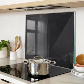 Tulup Herdabdeckplatte 60x52 cm Schwarz