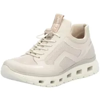 Rieker Damen M6064 Sneaker, Beige, 37 EU