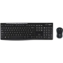 MK270 Home Tastatur USB 2.4 GHz  (Schwarz)