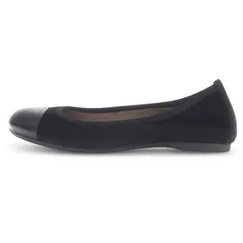 Gabor Ballerina GABOR "Eleganter Ballerina", Damen, Gr. 39, schwarz, Schuhe Ballerina