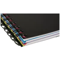 Soennecken Officebook 2350 DIN A4+ 90g 80Bl. 4fbg. Rand 3Register lin.