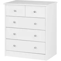 Wohnling Kommode 60 x 70 x 35 cm Weiß