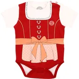 FC Bayern München I Body Dirndl I Baby I Rot I 86 - 86