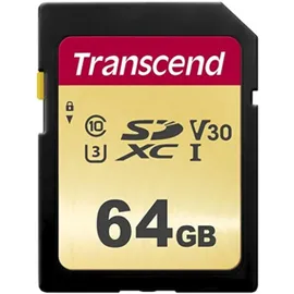 Transcend SDXC 64GB Class 10 500S UHS-I