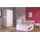 Parisot Pirouette 90 x 200 cm Weiss/Rosa