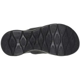 SKECHERS GO WALK FLEX SANDAL IMPRESSED, Damen Schiebe-Sandalen, Black,