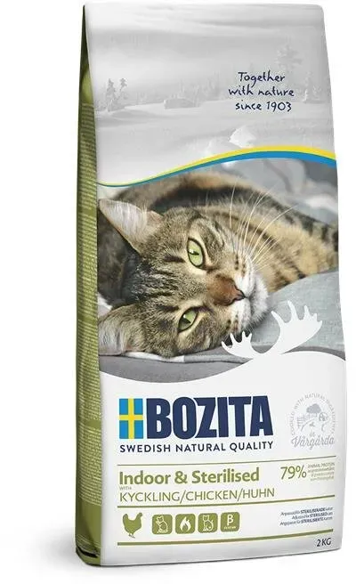 Bozita Indoor & Sterilised mit Huhn 2 kg