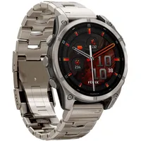 Garmin fenix 8 AMOLED 47 mm sapphire, titan mit Schlitzen Titanium