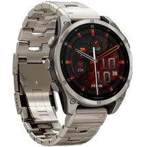 Garmin fenix 8 AMOLED 47 mm sapphire, titan mit Schlitzen Titanium