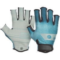 ION Amara Half Finger Neopren Handschuhe-Green/Blue-L