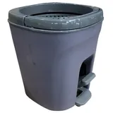 HSE24 Putzeimer Rotomop 5.0 Super Five Kit Grau