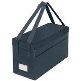 Leitz Arbeitstasche mit Deckel, Faltbare 16 Zoll Laptoptasche, Organizer mit 3 Fächern, Bürotasche für Damen und Herren, Notebook-Tasche für Schule und Home Office, Verstellbare Griffe, Grau, 67230089