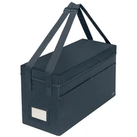 Leitz Arbeitstasche mit Deckel, Faltbare 16 Zoll Laptoptasche, Organizer mit 3 Fächern, Bürotasche für Damen und Herren, Notebook-Tasche für Schule und Home Office, Verstellbare Griffe, Grau, 67230089