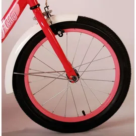 Volare Ashley Kinderfahrrad - Mädchen - 18 Zoll - Rosa/Rot