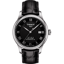 TISSOT Le Locle Powermatic 80 Leder 39,3 mm T006.407.16.053.00