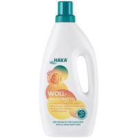 HAKA Wollwaschmittel mit Pfirsichextrakt 1l Flüssigwaschmittel Waschmittel