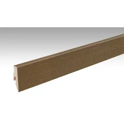 MEISTER Fussleiste Profil 3 PK EH  Eiche olivgrau 1276 - 2380 mm