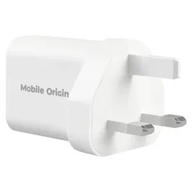mobile origin GaN 30W Reise-Ladegerät MO14, - Weiß