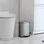 Amazon Basics Mini-Abfalleimer 5 l Silber