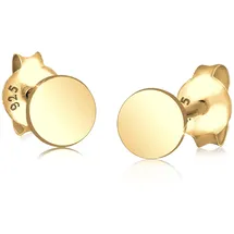 elli by julie & grace Elli Ohrringe Damen Kreis in Gold | Gr.: onesize