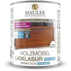 Holzmöbel Lacklasur Seidenmatt Nussbaum Dunkel 0,25 L