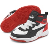 Puma Rebound JOY AC PS Kinder Sneaker PUMA white/PUMA black/high risk red 31