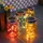 MARELIDA Laterne Glas 14,0 cm 4er Set mehrfarbig