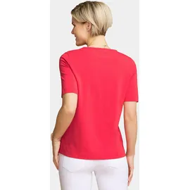GOLDNER Halbarm Basic-Shirt Rot 44