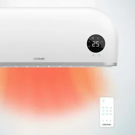 Cecotec Badezimmer-Keramikheizer ReadyWarm 2000 Max Box Ceramic. 2000 W, LCD-Bildschirm, Einstellbarer Thermostat, Fernbedienung, IPX2 Schutz, Timer, Überhitzungsschutz