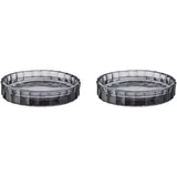 BUTLERS Seifenschale Badaccessoire-Set Grau